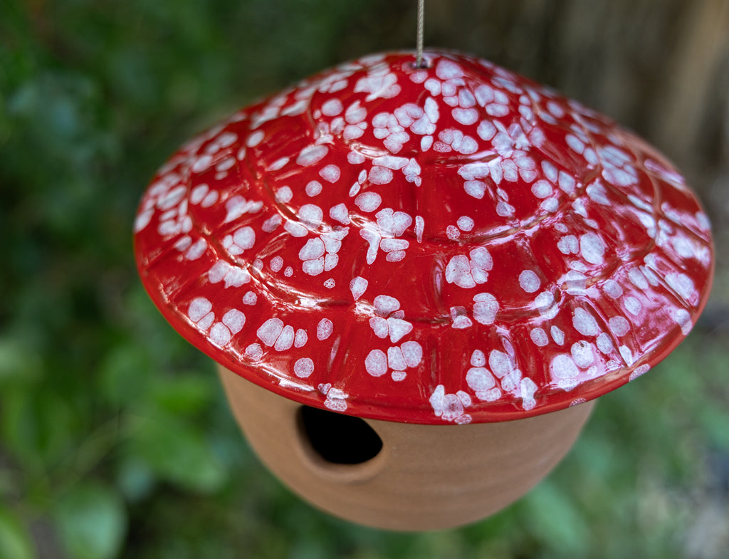Gourd Birdhouse-Lunar Lava